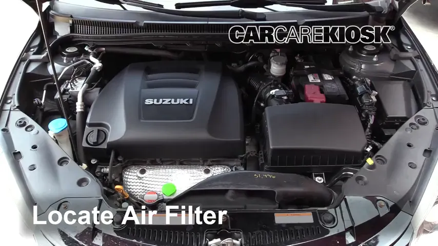 2013 Suzuki Kizashi GTS 2.4L 4 Cyl. Air Filter (Engine)